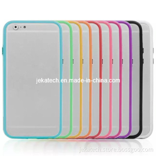 Middle Transparent Bumper Case for iPhone 6